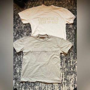 FOG essentials tee bundle NWOT